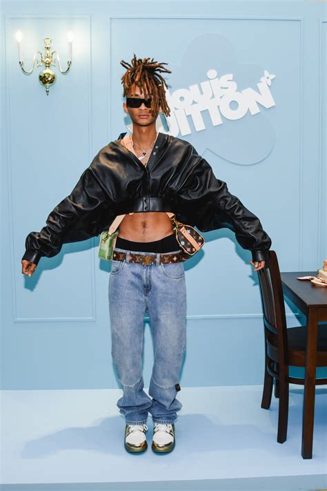 louis vuitton sneaker jaden smith|jaden smith most recent photo.